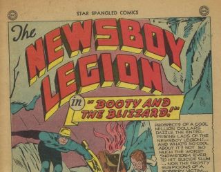 Star Spangled Comics 48 (sept 1945,  Dc) Gd 2.  0 No Cover