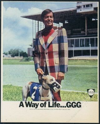 1972 Racing Greyhound Dog Track Photo Ggg Men 