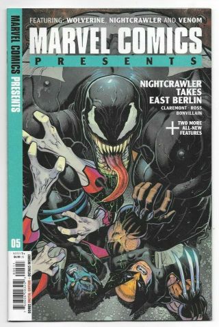 Marvel Comics Marvel Comics Presents 5 First Print Venom Wolverine Nightcrawler