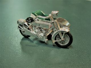 Matchbox Models Of Yesteryear No.  8 1914 Sunbeam Motorcycle Side Car By Lesney