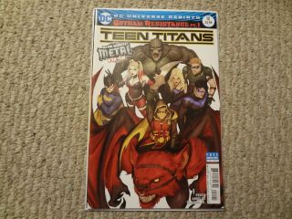 Teen Titans 12 Cover B Variant 1st Batman Who Laughs Key Issue