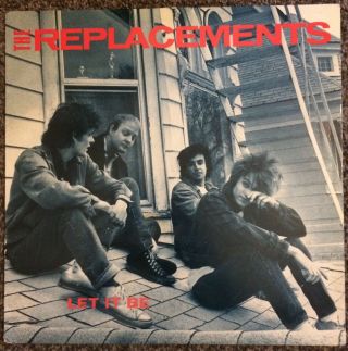 The Replacements - Let It Be Rare 1984 Rock Lp On Twin Tone,  Ttr 8441
