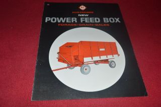Allis Chalmers Power Feed Box Forage Wagon Dealer 