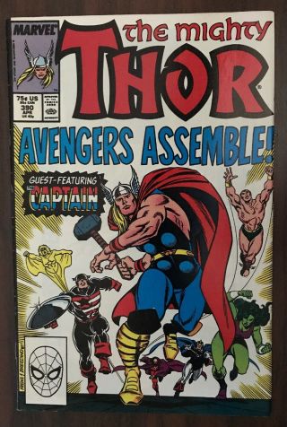 The Mighty Thor 390 1st Captain America Wields Hammer Key App