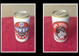 Collectable Australian Beer Can,  Powers Bitter Brisbane Broncos V Raiders