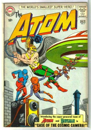 Atom 7 Case Of The Cosmic Camera Dc Comic Book Fn -