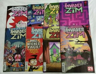 Invader Zim 31 - 38 Oni Press Comic Run 31 32 33 34 35 36 37 38 8 Total Comics