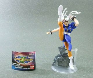 Namco X Capcom Street Fighter Ii Chun - Li Figure Authentic 5 " Bandai Japan