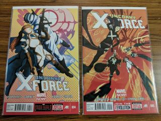 Uncanny X - Force Vol 2 1 - 17 Complete Set 2013 Marvel Comics 4