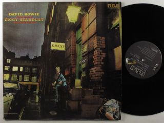 David Bowie Rise And Fall Of Ziggy Stardust Rca Lp Vg,