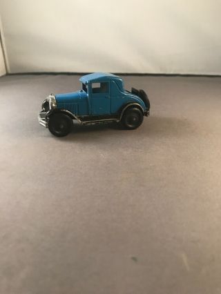 Vtg.  Tootsietoy Classic Series Model A Ford 1929 Blue 1960’s