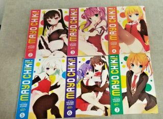 Mayo Chiki Vol.  2,  3,  4,  5,  6,  7 Manga Graphic Novels Set English