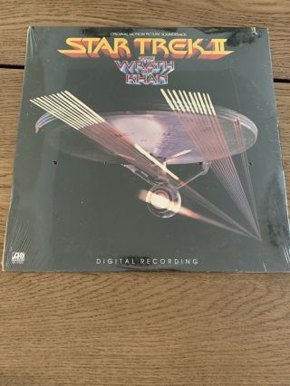 Star Trek Ii The Wrath Of Khan Ost James Horner Atlantic Vinyl Nos