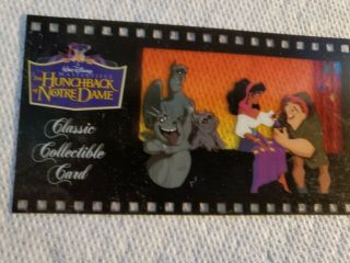 Disney Classic Collectible Card The Hunchback Of Notre Dame