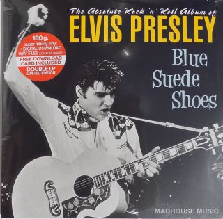 Elvis Presley Lp X 2 Blue Suede Shoes 180g Heavyweight Db Vinyl,  Downloads 2018