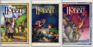 The Hobbit 1 2 3 - 1990 - 1st Printings - Eclipse Comics - 9.  6 Or Better