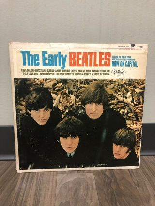 The Early Beatles Vinyl Lp Record Album 1965 Mono Capitol Pressing