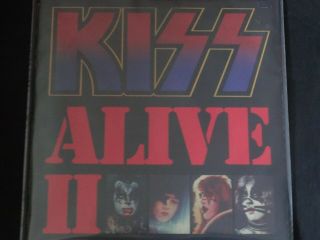 Kiss " Alive Ii " 2xlp.  1st Pressing (nblp 7076 - 2) 1977.  Very Rare