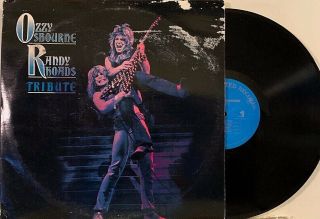 Ozzy Osbourne ‎– Randy Rhoads Tribute Lp Orig.  Cbs Associated Records ‎zx2 40714