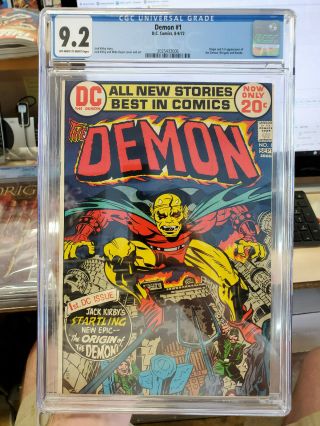 The Demon 1 - Cgc Grade 9.  2 - First Appearance Of Etrigan The Demon Jack Kirby
