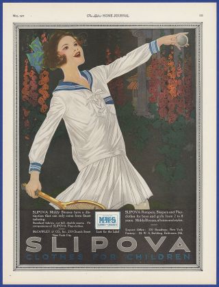 Vintage 1921 Slipova Play Clothes Children 