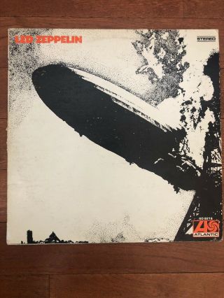 Led Zeppelin 1 Vinyl [1969,  Atlantic Recording Corporation]