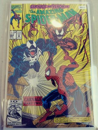 Spider - Man 362 & 363 [2nd Carnage] Nm,  Uncirculated Pa3 - 52