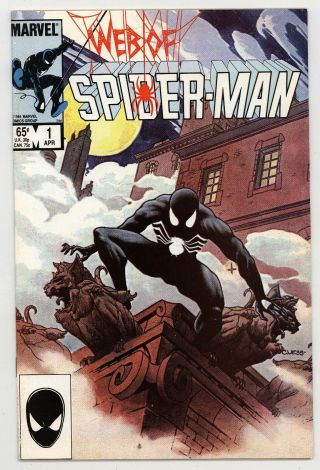 Web Of Spider - Man 1 Vf/nm 9.  0 Vess Painted Cover Marvel