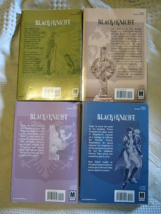 Black Knight Yaoi Manga in English Complete Series Volumes 1 - 4 (18, ) 2