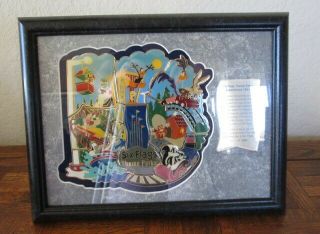 Six Flags Theme Parks Looney Tunes Characters 8 Pins Collectible Set 0111 Of 250