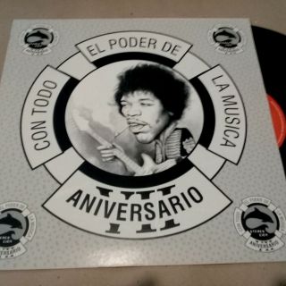 Jimi Hendrix - Smash Hits - Lp Mexico Promotional Cover Radio Ps Polydor
