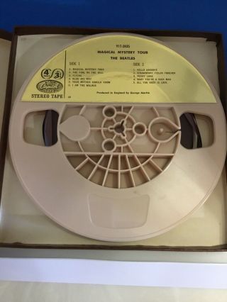 The Beatles Magical Mystery Tour Reel To Reel 4 Track 5