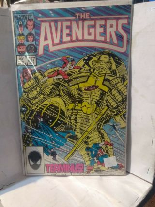 Marvel Comics The Avengers 257 Captain America 1st Appearance Nebula Vf,