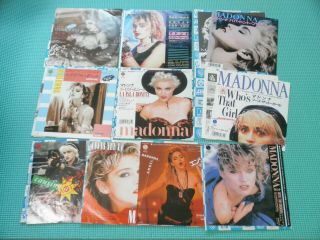 Madonna 10 X 7 " Single Japan Who 