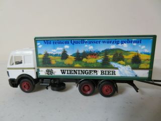 1:87 HO scale GERMAN truck WIENINGER bier TANDEM beer TRUCK wieninger BIER 2