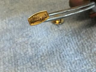 Great Looking,  10k.  “kellogg’s” Years Of Service Pin.
