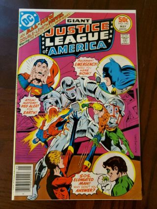 Justice League Of America 142.  Dc 1977.  Vf/nm Or Better.  Wow