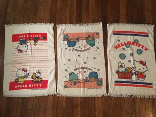 Vintage Sanrio Hello Kitty Little Twin Stars Towel Set Nwt