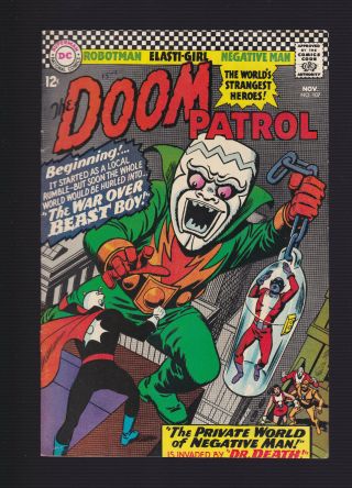 Doom Patrol 107 - - November 1966 - - Vf -