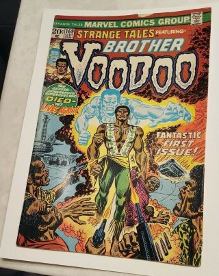 Strange Tales 169 1st App Brother Voodoo Marvel Comics Lower Grade Dr Strange 2