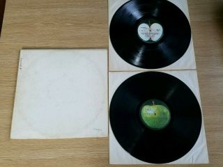 The Beatles Apple Lp Record White Album,  Numbered 1968 1989624