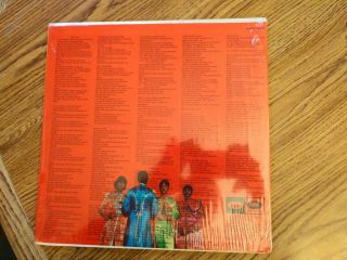 The Beatles “Sgt.  Pepper” US 1969 pressing LP in shrink w/ unplayed record 2