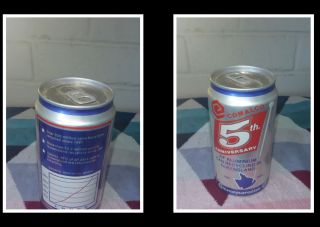 Collectable Australian Beer Can,  Comalco Qld 5th Anniversary