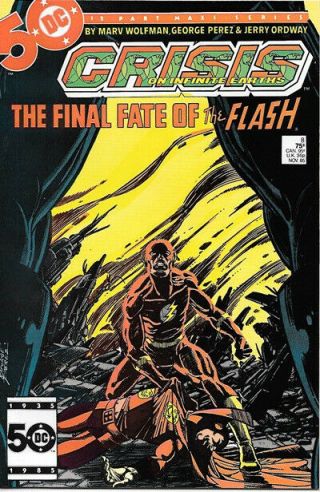 Crisis On Infinite Earths Comic Book 8 Dc Comics 1985 Near Unread