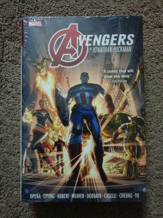 Avengers By Jonathan Hickman Omnibus V1.  Oop