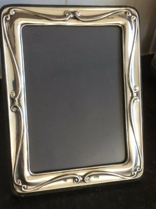 Large Vintage Solid Silver Art Nuevo Style Photo/ Picture Frame London