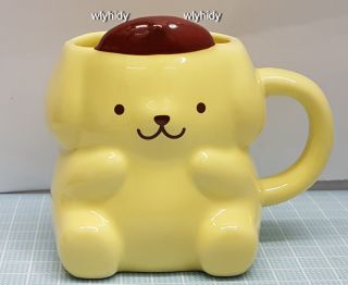 Sanrio Pompompurin Pom Pom Purin Ceramic Mug,  1pc Japan Puroland Limit ^_^