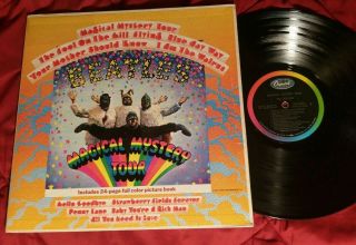 The Beatles - Magical Mystery Tour Lp - 1967 1st Stereo Press Smal - 2835