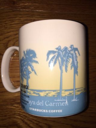 Starbucks Playa del Carmen MEXICO Global City Icon Mug Collector Series 2