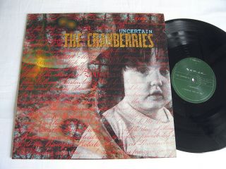 The Cranberries - Uncertain - Rare 1991 Uk 12 " Ep Nr Sleeve Warped Vinyl
